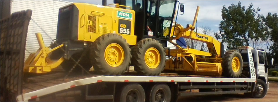 Transporte de M&aacute;quinas